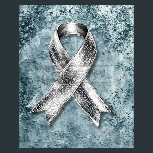 Ribbons-of-Hope 24 Metal Wall Art and Desktop Mouse Pad by X2Metal