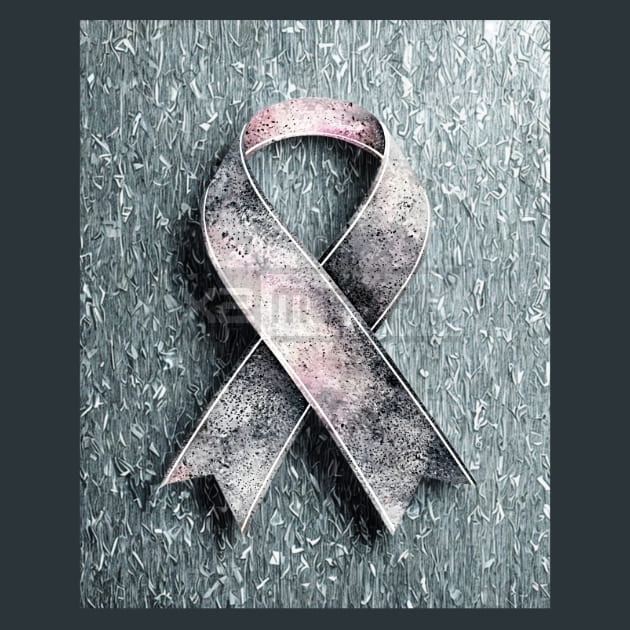 Ribbons-of-Hope 33 Metal Wall Art and Desktop Mouse Pad by X2Metal