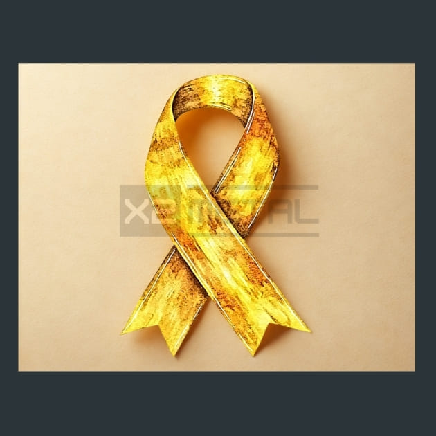 Ribbons-of-Hope 38 Metal Wall Art and Desktop Mouse Pad by X2Metal