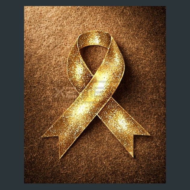 Ribbons-of-Hope 40 Metal Wall Art and Desktop Mouse Pad by X2Metal