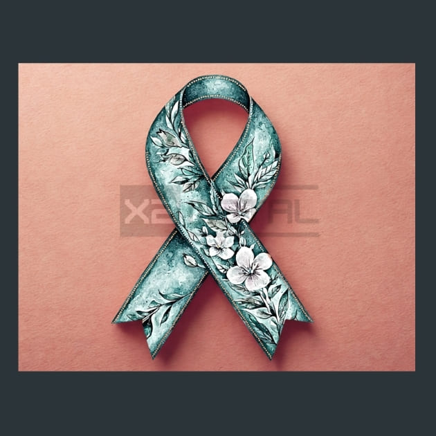Ribbons-of-Hope 7 Metal Wall Art and Desktop Mouse Pad by X2Metal