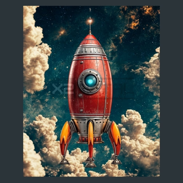 Rocket_metal_prints_posters_mouse_pads