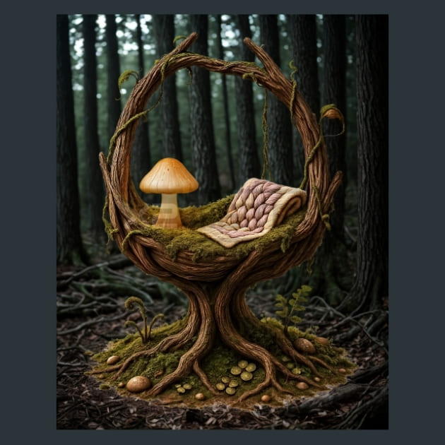 Root-Spun-Cradle-Magical-Forest-metal-prints-posters-mouse-pads