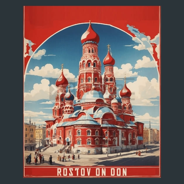 Rostovon Don Russia Metal Prints Posters and Mouse Pads