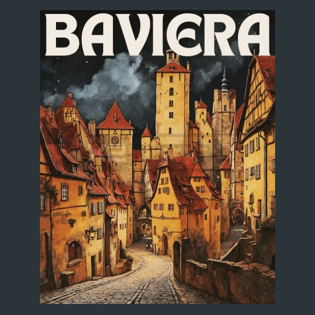 Rothenburg Ob Der Tauber Germany Metal Wall Art and Desktop Mouse Pad by X2Metal