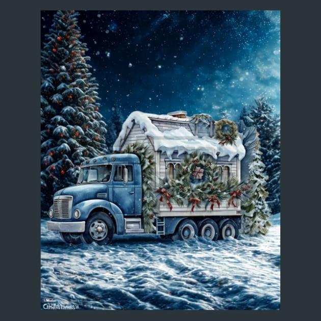 Rustic Truck Ride – Metal Print &amp; Mouse Pad | ChromaLuxe | Made in Iowa USA