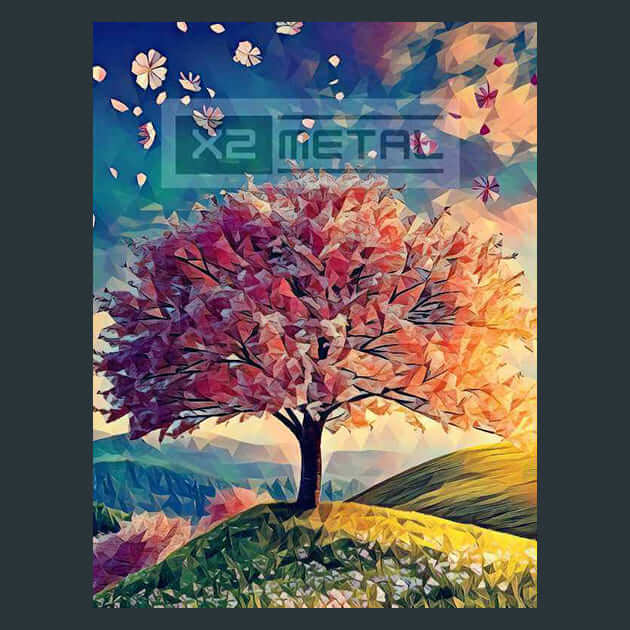 Sakura Symphony – Metal Print &amp; Mouse Pad | ChromaLuxe | Made in Iowa USA