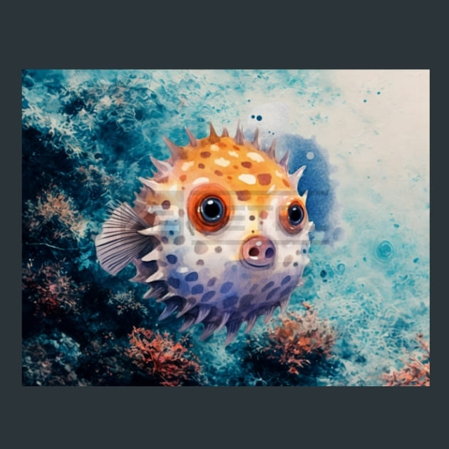 Saltwater Fish 13 Metal Wall Art and Desktop Mouse Pad by X2Metal
