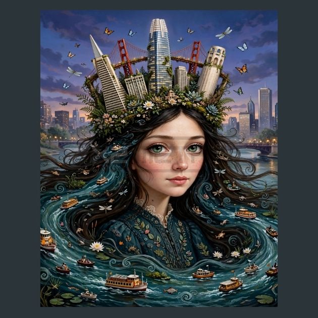 San-Francisco-Bay-River-Metal-Print