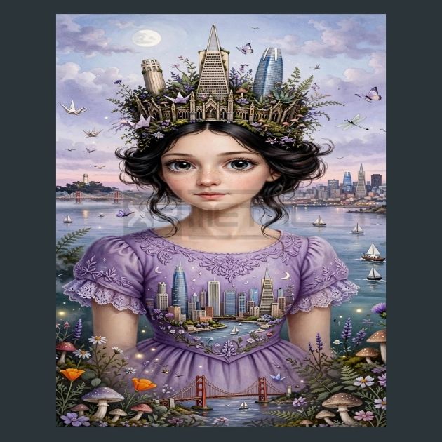 San-Francisco-Crown-Metal-Print