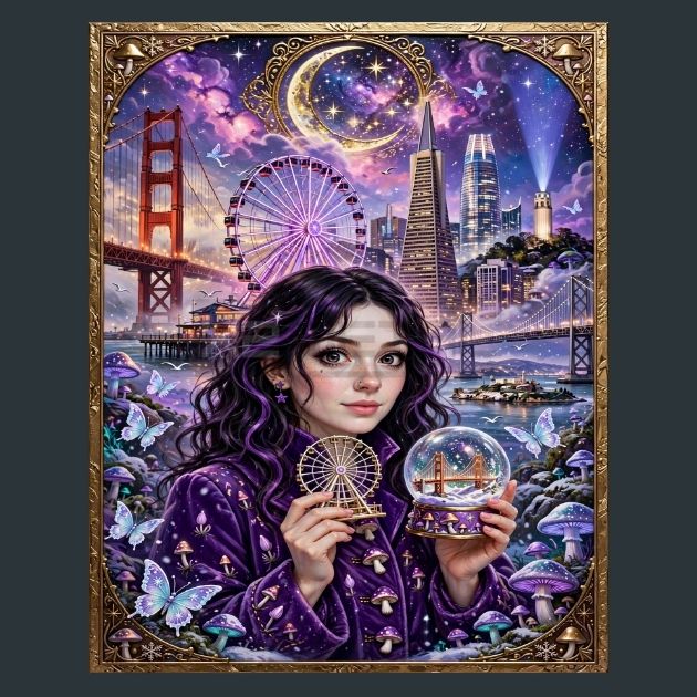 San-Francisco-Ferris-Metal-Print