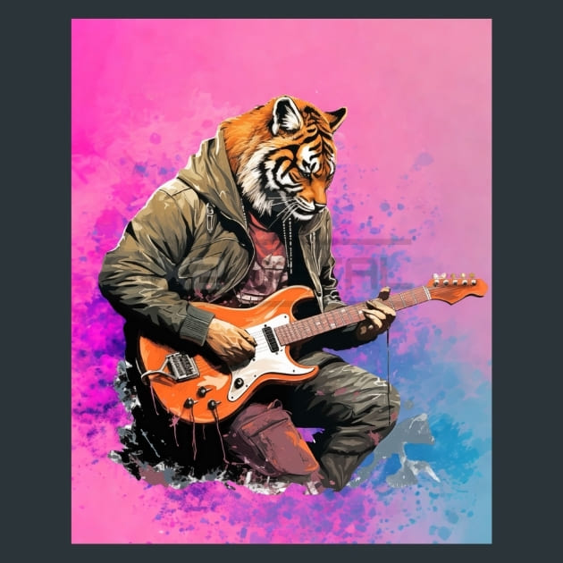 Savannah King Tiger Metal Wall Art and Desktop Mouse Pad by X2Metal
