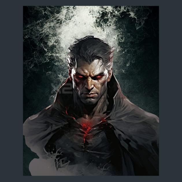 Scary Monsters 10 Metal Wall Art and Desktop Mouse Pad by X2Metal