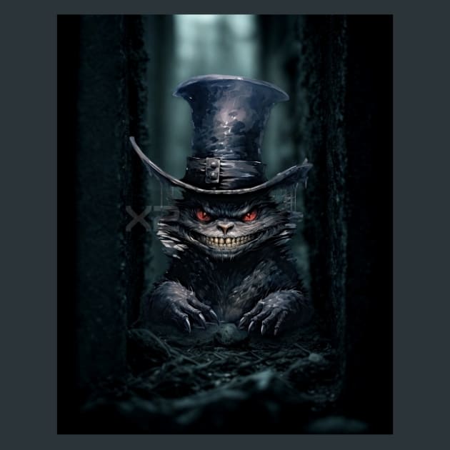 Scary Monsters 6 Metal Wall Art and Desktop Mouse Pad by X2Metal