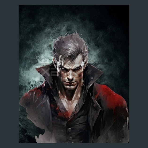 Scary Monsters 9 Metal Wall Art and Desktop Mouse Pad by X2Metal