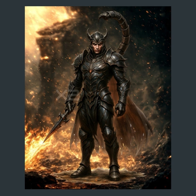 Scorpio-Zodiac-Signs-Warriors Metal Wall Art and Desktop Mouse Pad by X2Metal