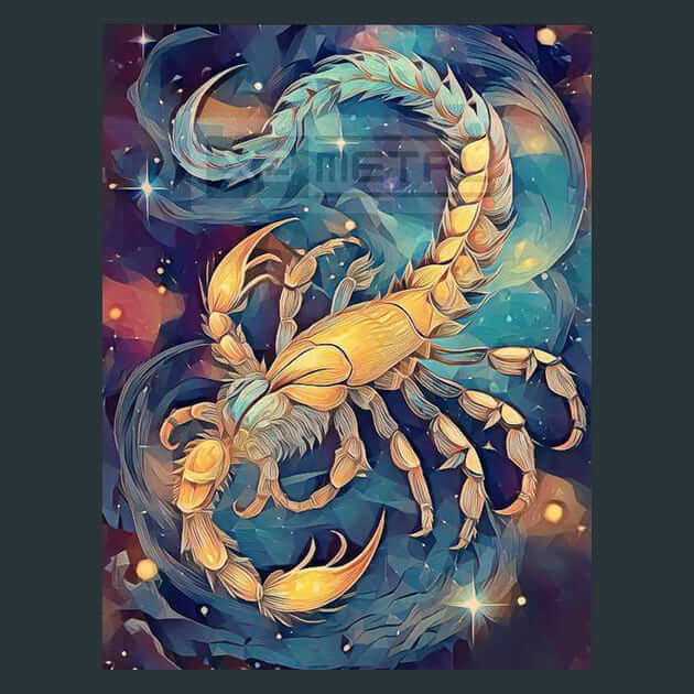 Scorpius Mystical Journey Metal Prints Wall Art by X2Metal