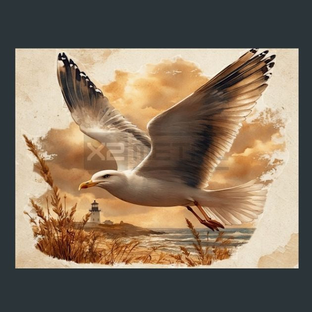 Seagull-Shore-21-Metal-Prints