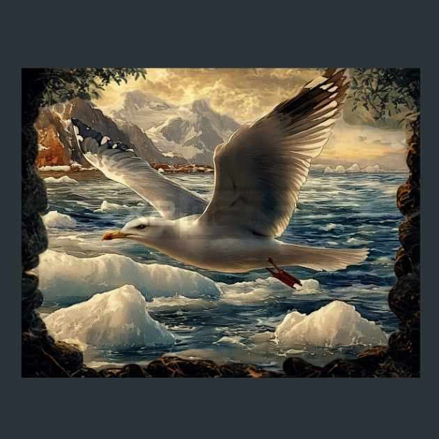 Seagull-Shore-29-Metal-Prints
