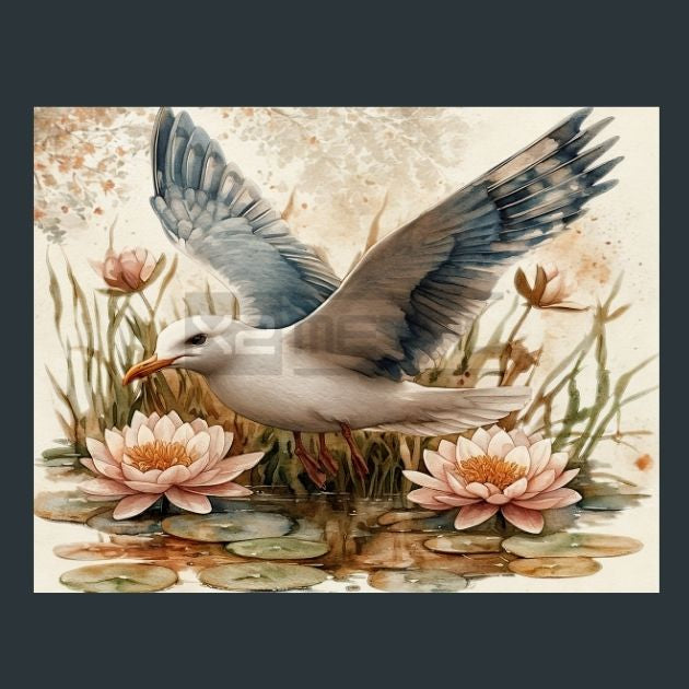Seagull-Shore-9-Metal-Prints