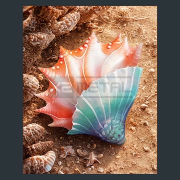 Seaside-Shells-Treasures-1-metal-prints-posters-mouse-pads