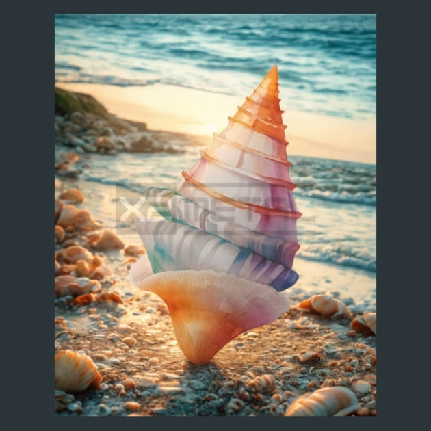 Seaside-Shells-Treasures-2-metal-prints-posters-mouse-pads