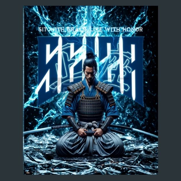Seiza-Honor-Japan-Samurai-Metal-Print