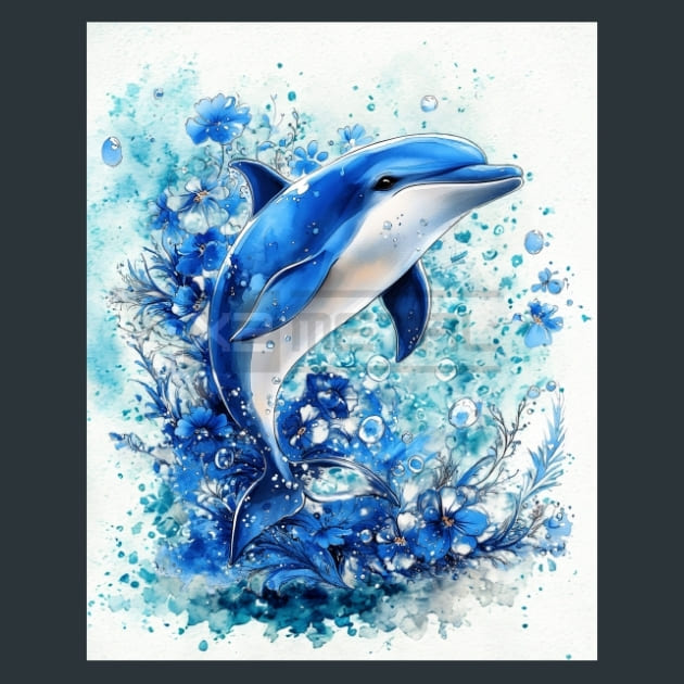 Serenade of the Sea Metal Wall Art and Desktop Mouse Pad by X2Metal