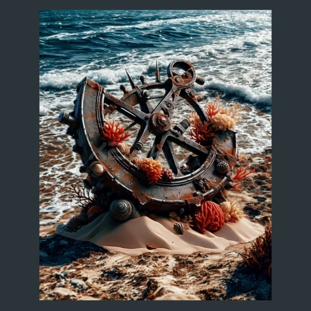 Sextant-Shipwreck-Relics-metal-prints-posters-mouse-pads
