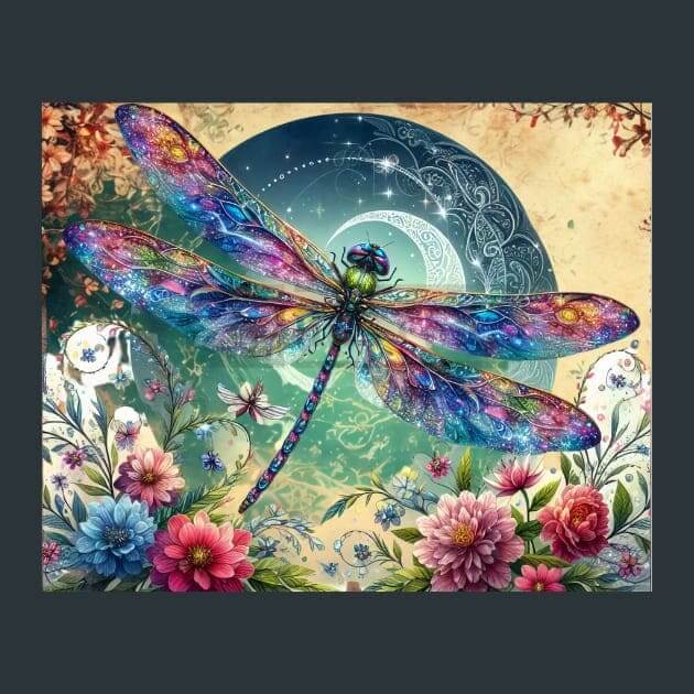 Shimmer Flight – Metal Print &amp; Mouse Pad | ChromaLuxe | Made in Iowa USA