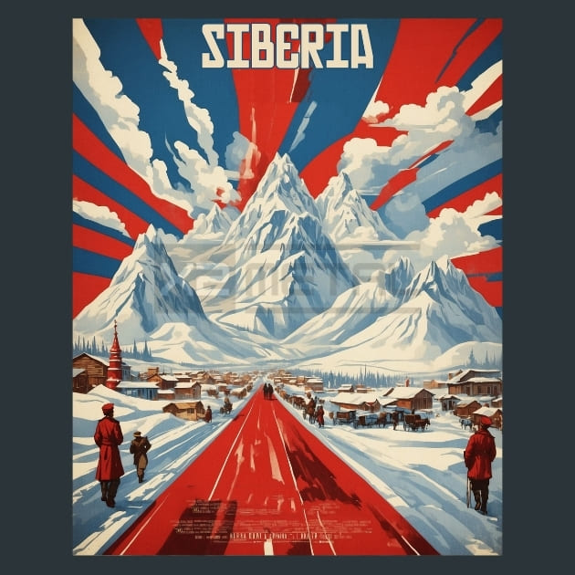 Siberia Russia Metal Prints  Posters and Mouse Pads