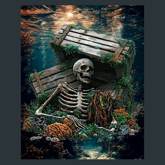 Skeleton-Shipwreck-Relics-metal-prints-posters-mouse-pads
