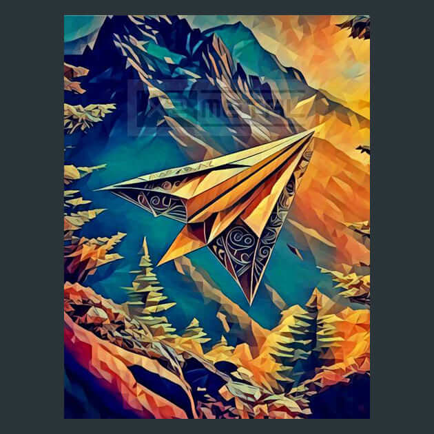 Sky Glider Metal Prints