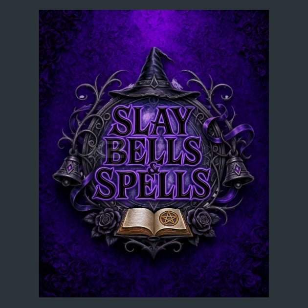 Slay-Bells-and-Spells-metal-prints-posters-mouse-pads
