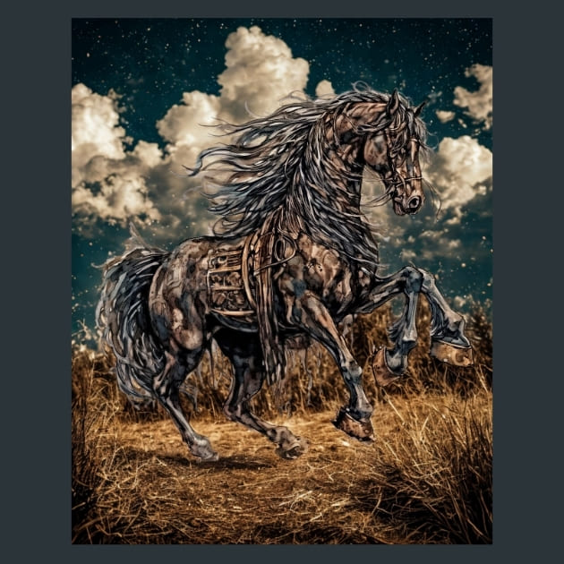 Sleipnir Mythology – Metal Print &amp; Mouse Pad | ChromaLuxe | Made in Iowa USA