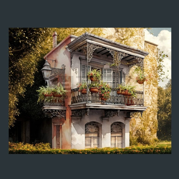 Southern Charm 22 Metal Wall Art and Desktop Mouse Pad by X2Metal