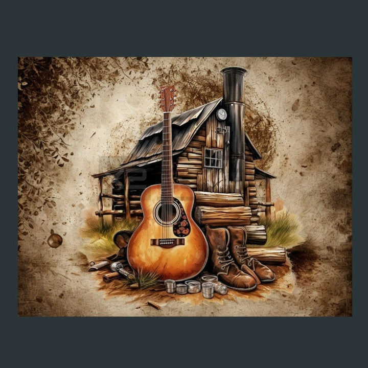 Southern Charm 33 Metal Wall Art and Desktop Mouse Pad by X2Metal