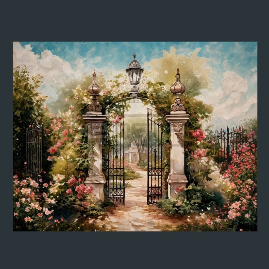 Southern Charm 8 Metal Wall Art and Desktop Mouse Pad by X2Metal