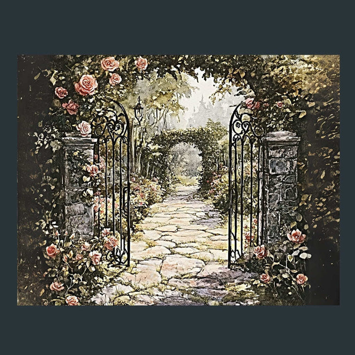 Southern Garden Louisiana Metal Wall Art and Desktop Mouse Pad by X2Metal