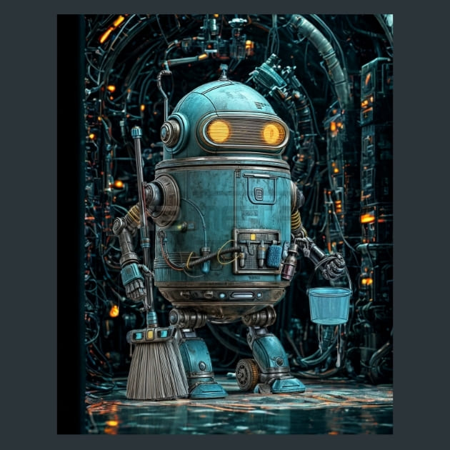 Space_Janitor_Bot_metal_prints_posters_mouse_pads