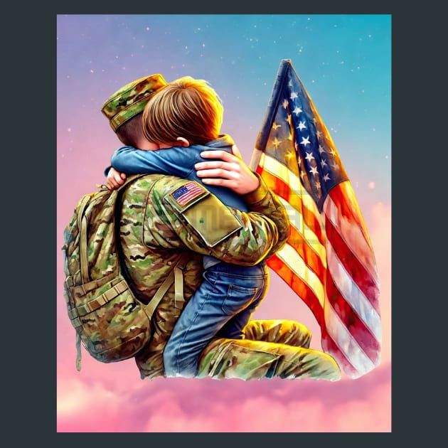 Spangled Pride Metal Wall Art and Desktop Mouse Pad by X2Metal