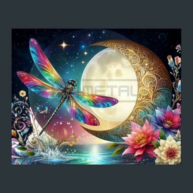 Spirit of the Sky Metal Wall Art and Desktop Mouse Pad by X2Metal