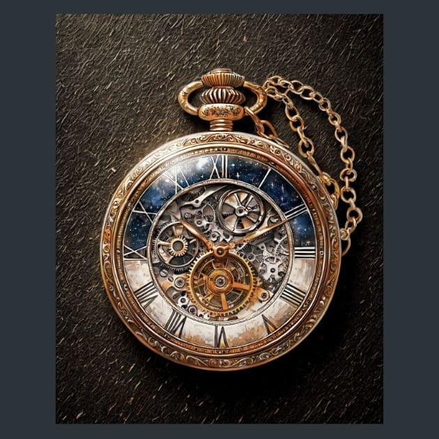 Steampunk Fantasy 12 Metal Wall Art and Desktop Mouse Pad by X2Metal