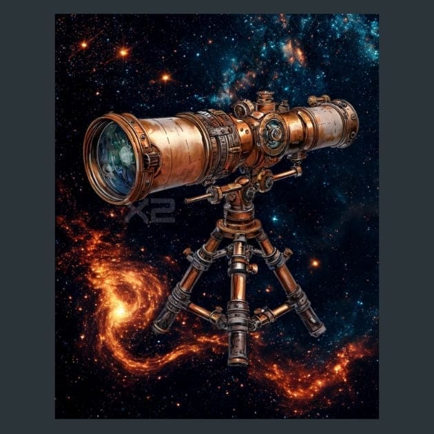 Steampunk Fantasy Nature Metal Prints, Posters and Mouse Pads