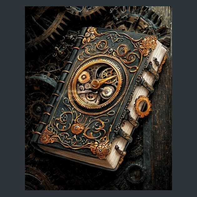 Steampunk Fantasy Nature Metal Prints, Posters and Mouse Pads