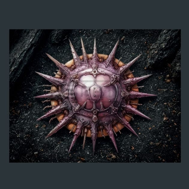 Steampunk Sea World 25 Metal Wall Art and Desktop Mouse Pad by X2Metal
