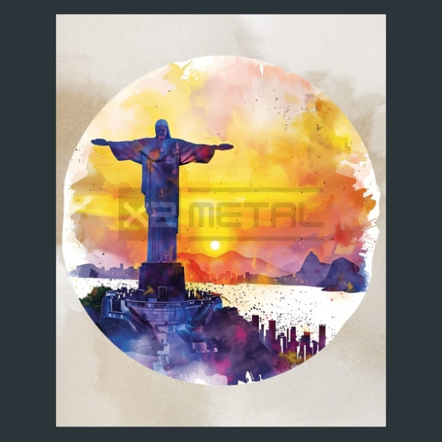 Stonefold Banner – Metal Print &amp; Mouse Pad | ChromaLuxe | Made in Iowa USA