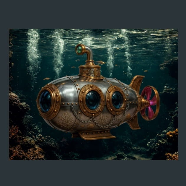 Submersible_metal_prints_posters_mouse_pads