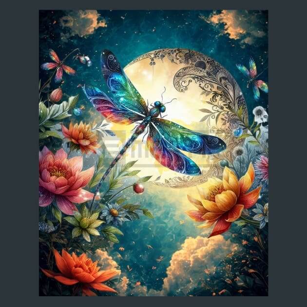 Sunlit Wings Metal Wall Art and Desktop Mouse Pad by X2Metal