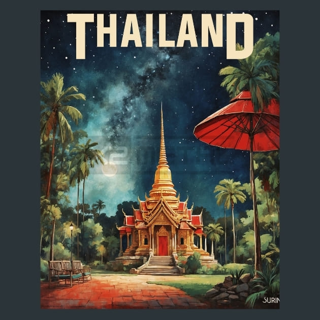 Surin Thailand Metal Prints Posters and Mouse Pads